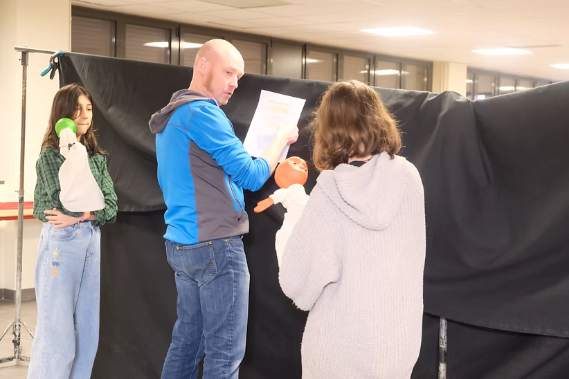 Atelier au Collège de Saint-Genis-Pouilly